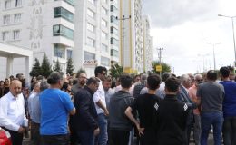 Dinamitle hastane temel alanı açtılar! Halk ayaklandı