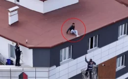 İntihara kalkıştığı günün akşamı, eşini darp ettiği için gözaltına alındı