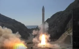 Japon firmanın "Kairos" roketi fırlatmadan 5 saniye sonra infilak etti! Bölgede yangın çıktı