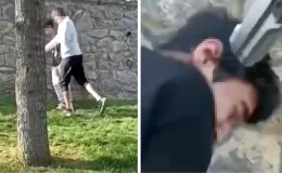 Önce dövdü, sonra silah çekti! Akran zorbalığı görüntüleri polisi harekete geçirdi, gerçek başka çıktı