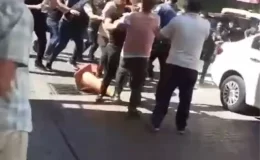 Yol vermeme tartışmasına polisten biber gazlı müdahale!